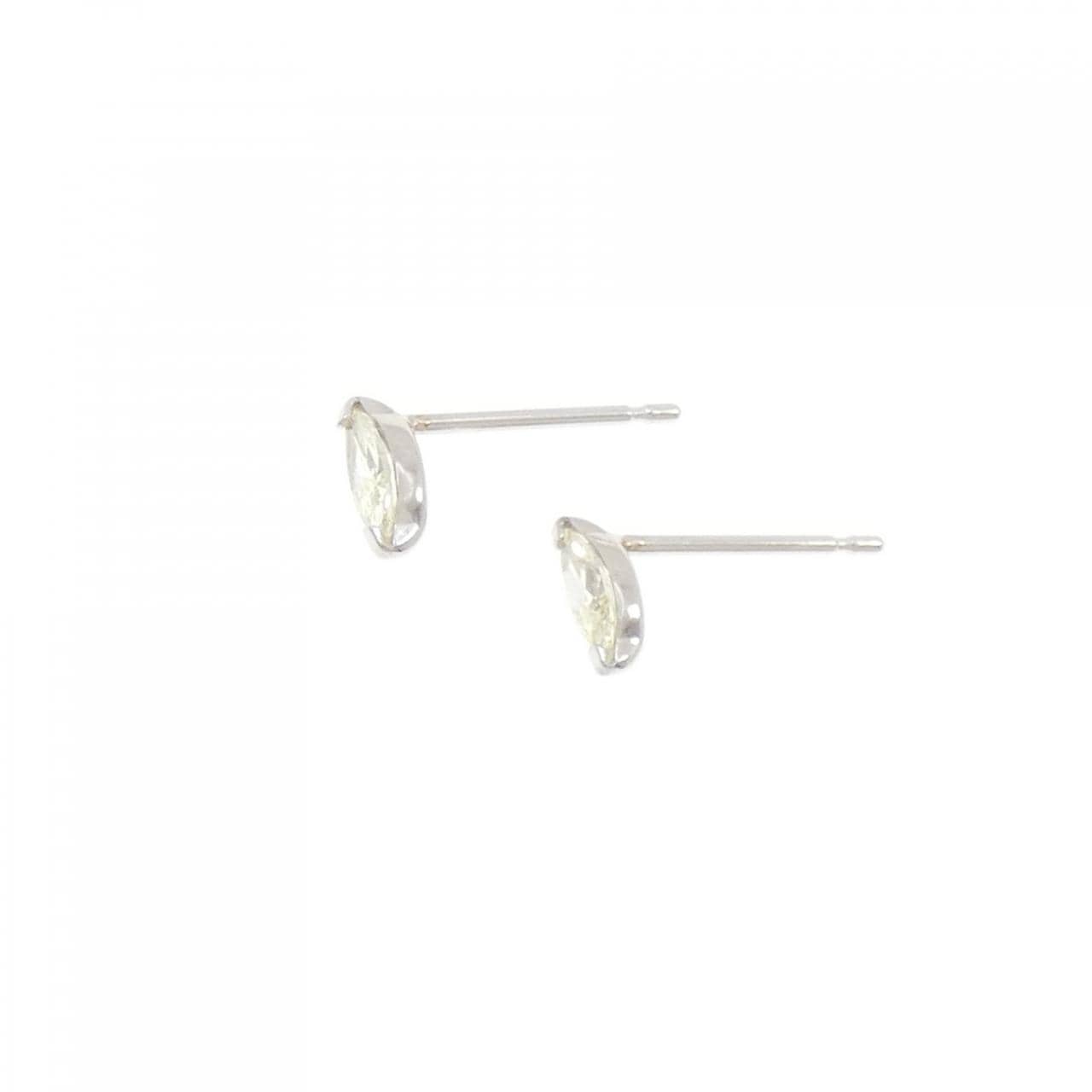【新品】PT900 ダイヤモンド ピアス 0.22CT