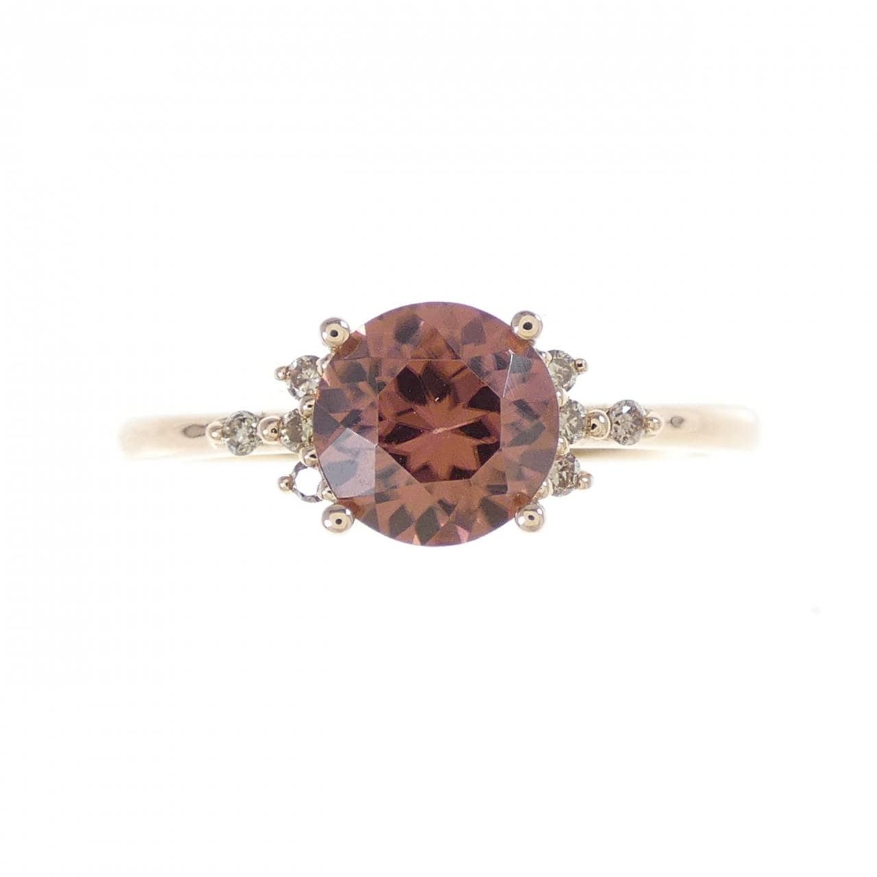 K18PG ジルコン リング 1.50CT