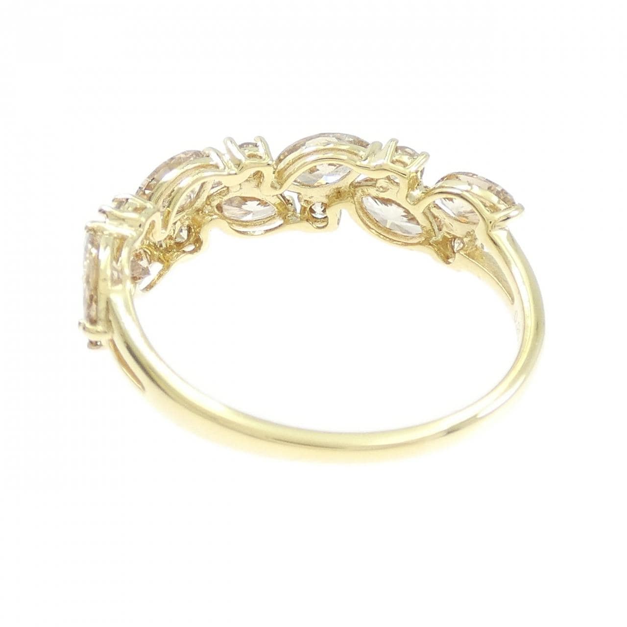 K18YG ダイヤモンド リング 0.25CT