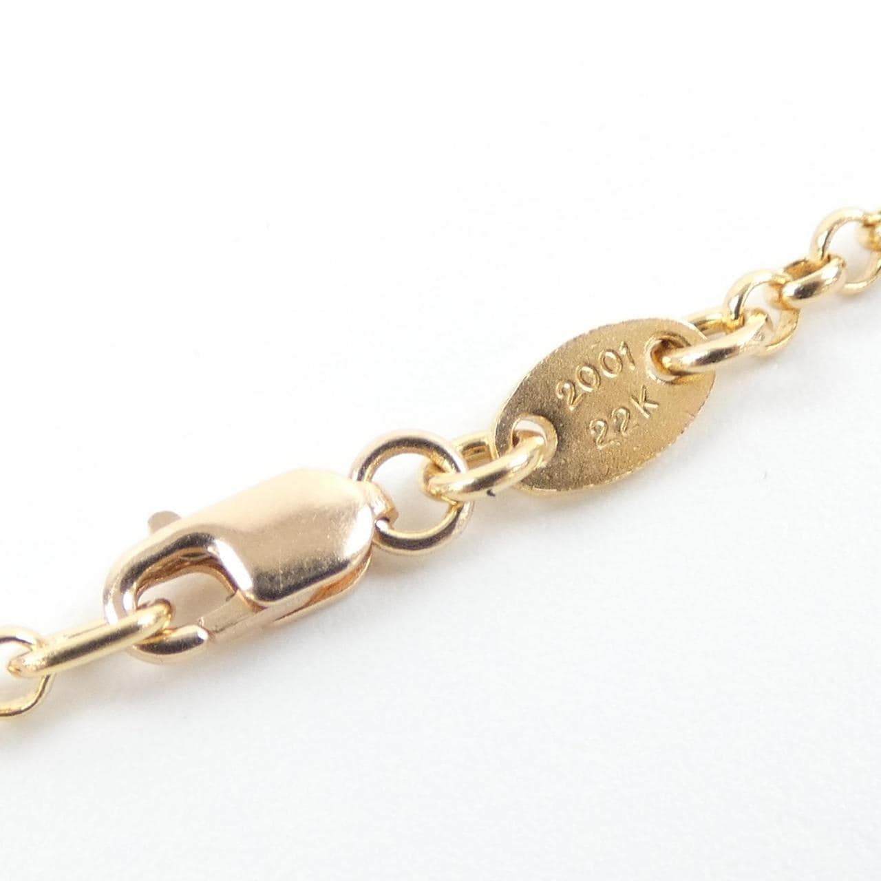 クロムハーツ CHROME HEARTS ROLL CHAIN I20 GLD 205014937GLDI20001 NECKLACE