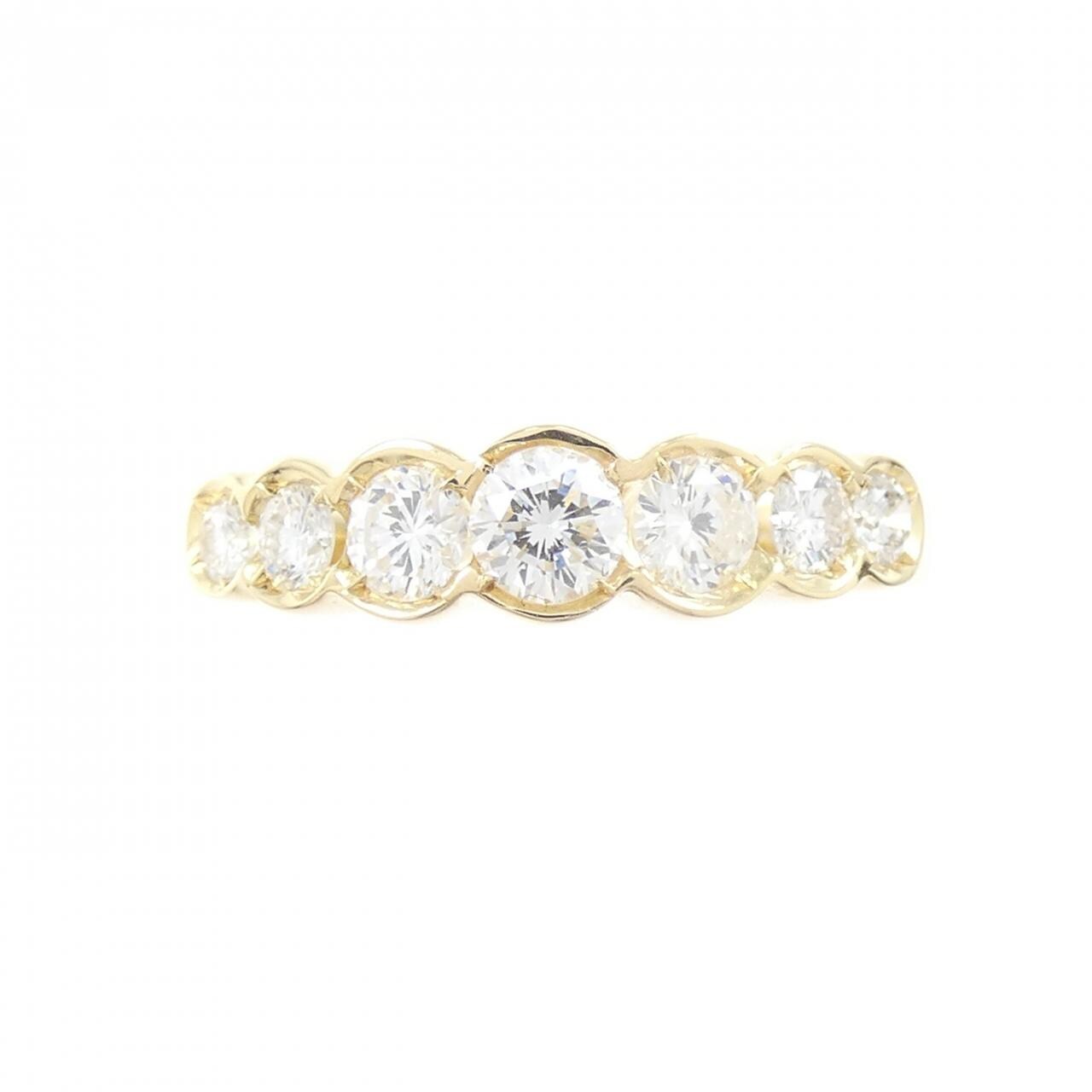 K18YG ダイヤモンド リング 0.52CT