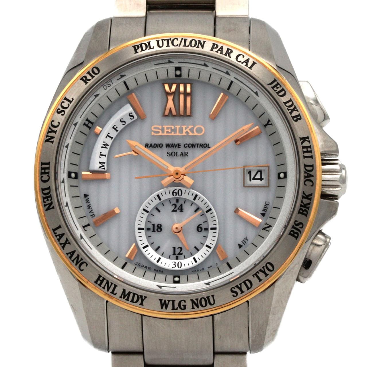 セイコー ブライツ 8B54-0AW0/SAGA146 SS ソーラークォーツ