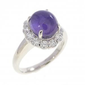 PT900 スターサファイヤ リング 4.74CT