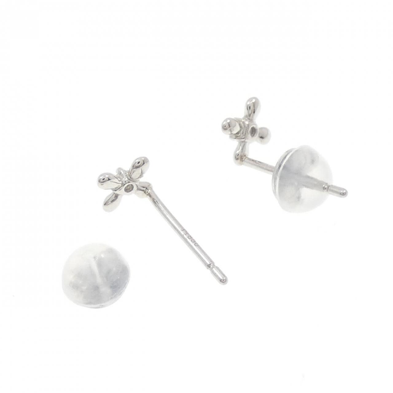 PT950/PT900 ダイヤモンド ピアス 0.04CT