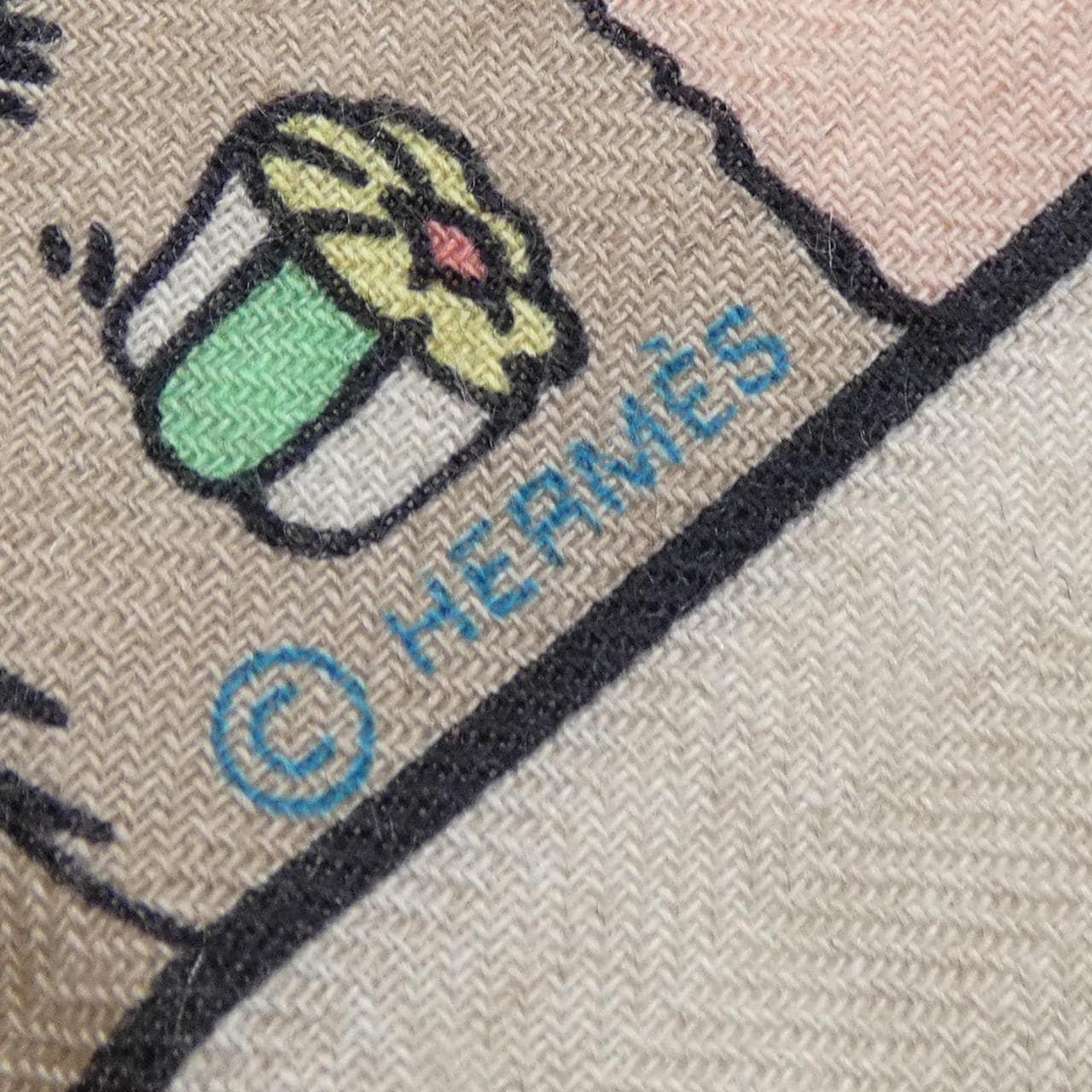 エルメス HERMES ロコモーション　LOCOMOTION H244098S カレジェアン140 ショール