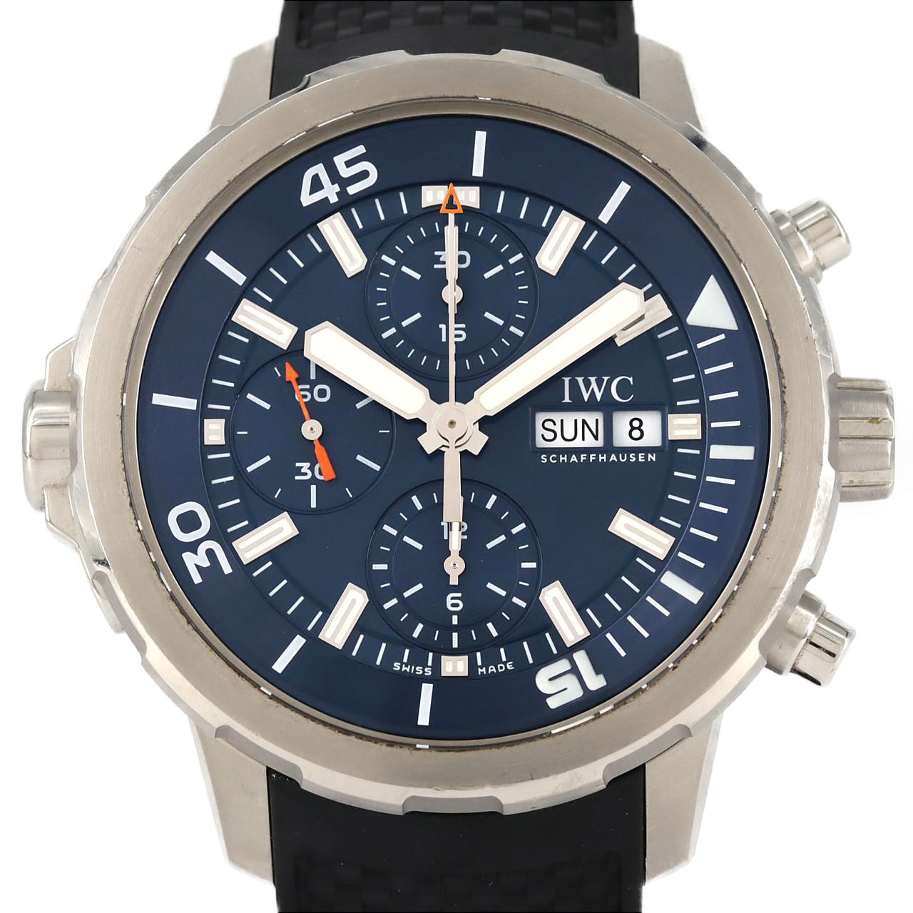 【ノーメンテナンス還元価格】IWC アクアタイマークロノエクスペディション･ジャック=イヴ･クストー" IW376805 SS 自動巻