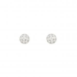 タサキ リファインド リベリオン シグネチャー パヴェ ピアス 7.7mm