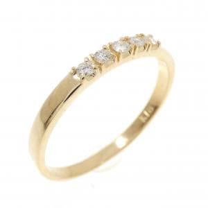K18YG ダイヤモンド リング 0.09CT