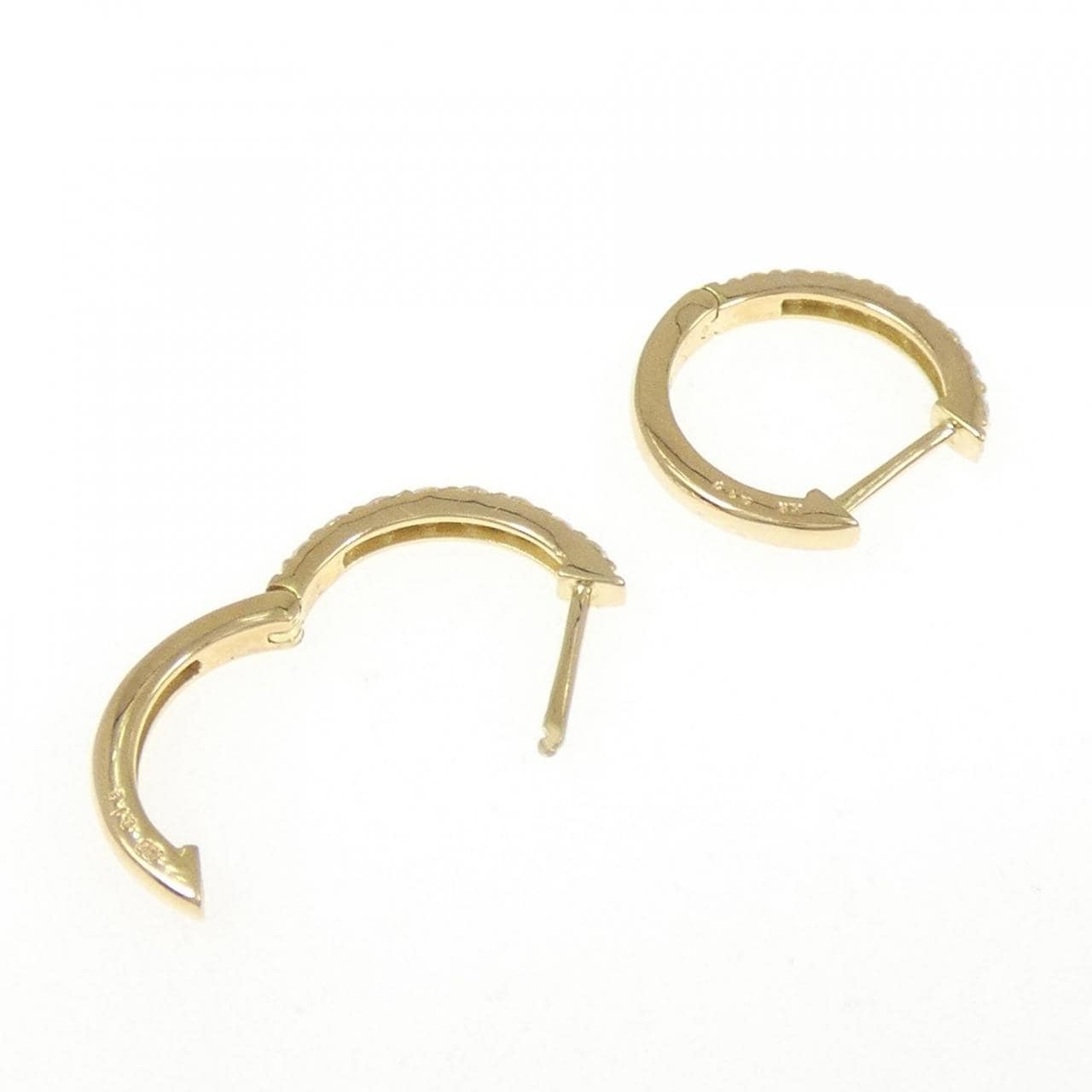 【リメイク】K18YG ダイヤモンド ピアス 0.20CT
