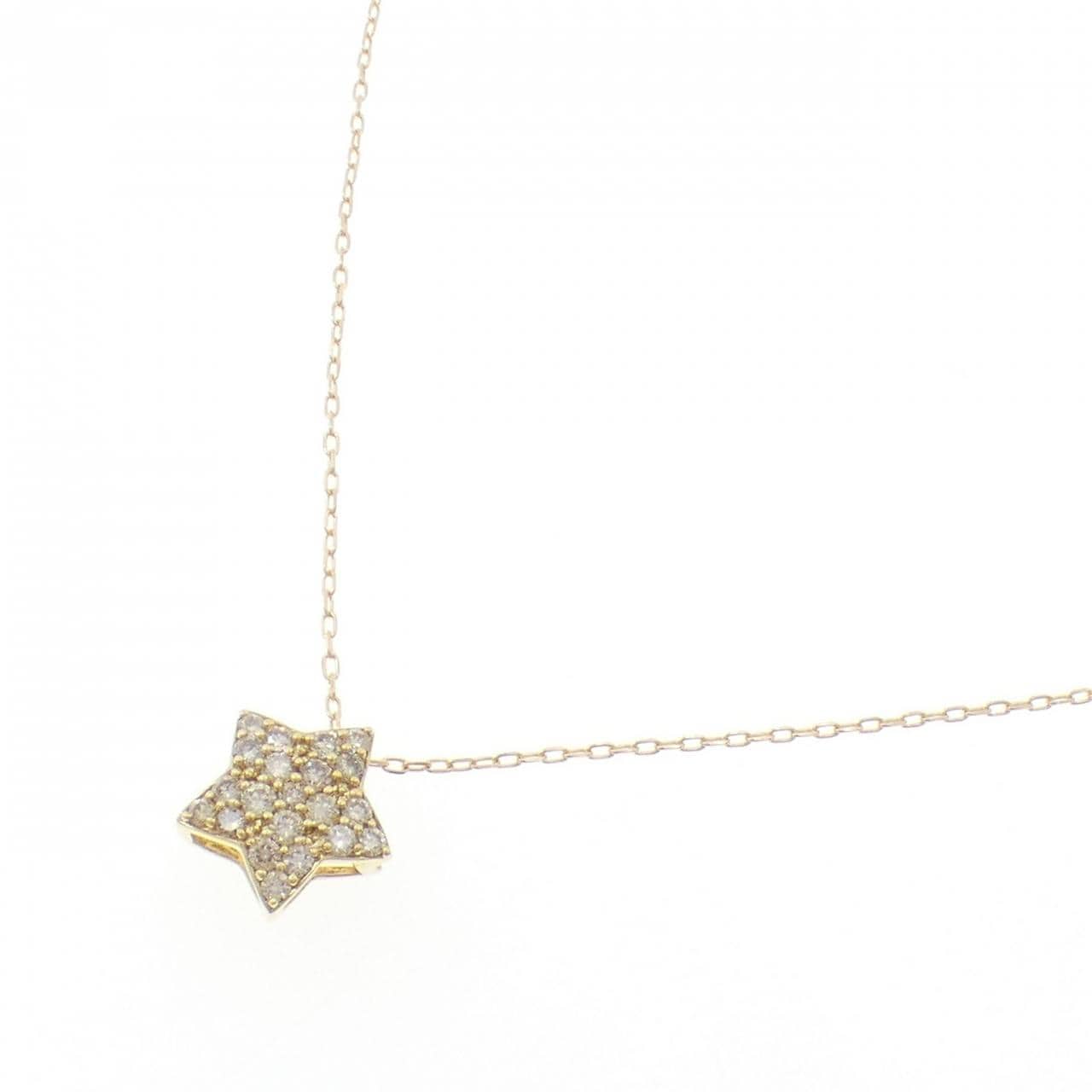 ジーエスティービー ダイヤモンド ネックレス 0.35CT