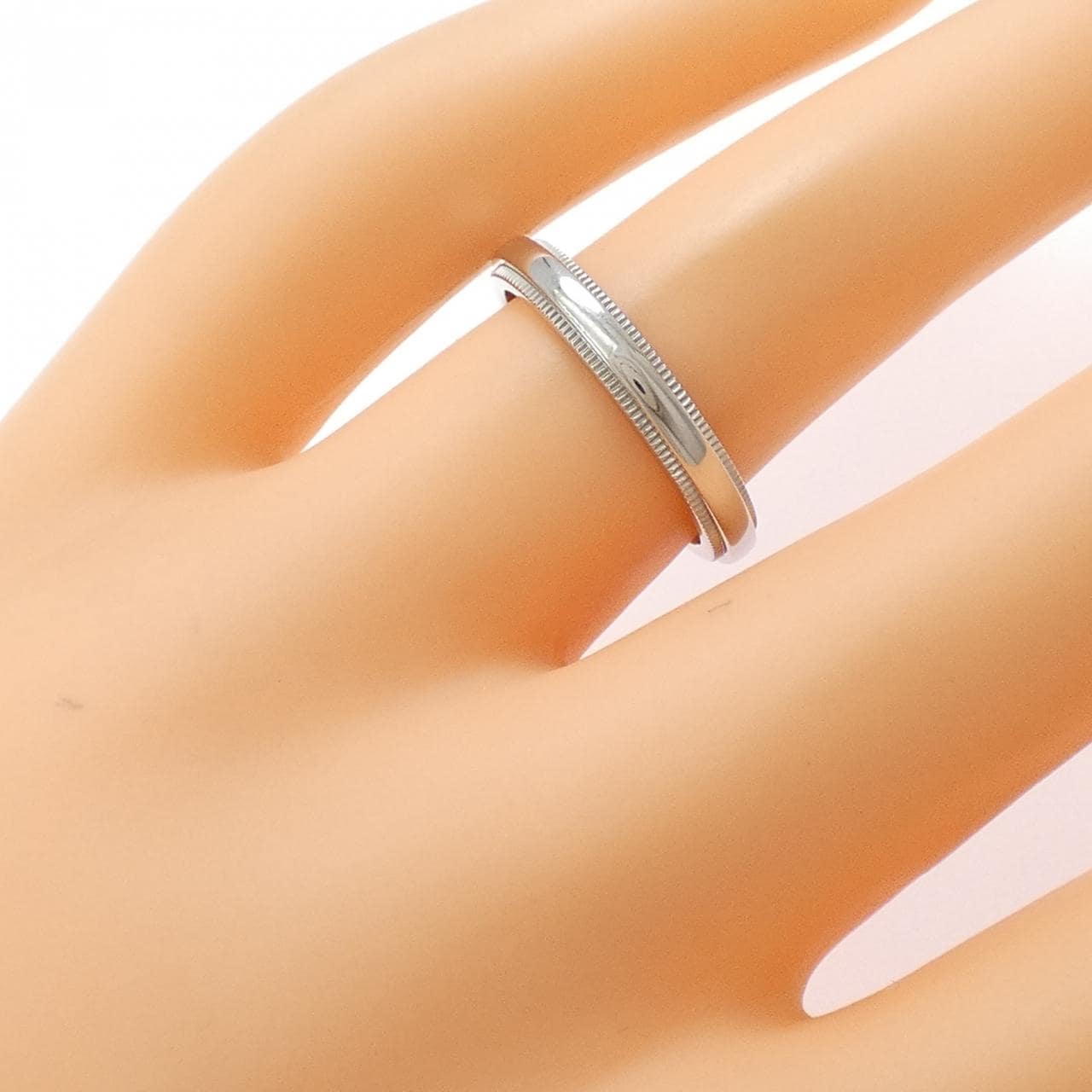 ティファニー ミルグレイン リング