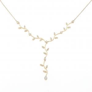 K18YG ダイヤモンド ネックレス 0.65CT