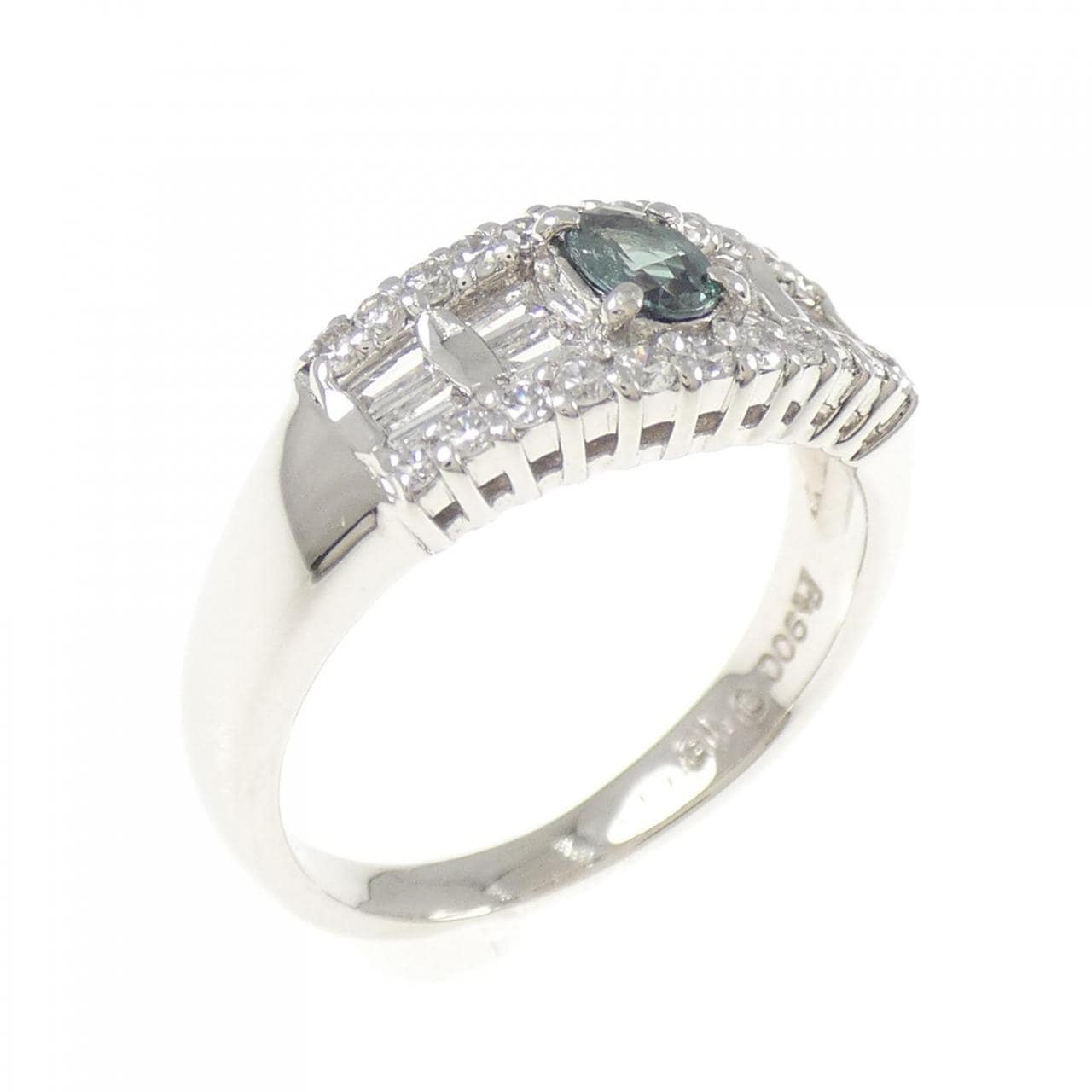 PT900 アレキサンドライト リング 0.18CT