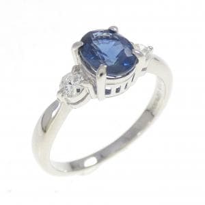 PT900 サファイヤ リング 1.08CT