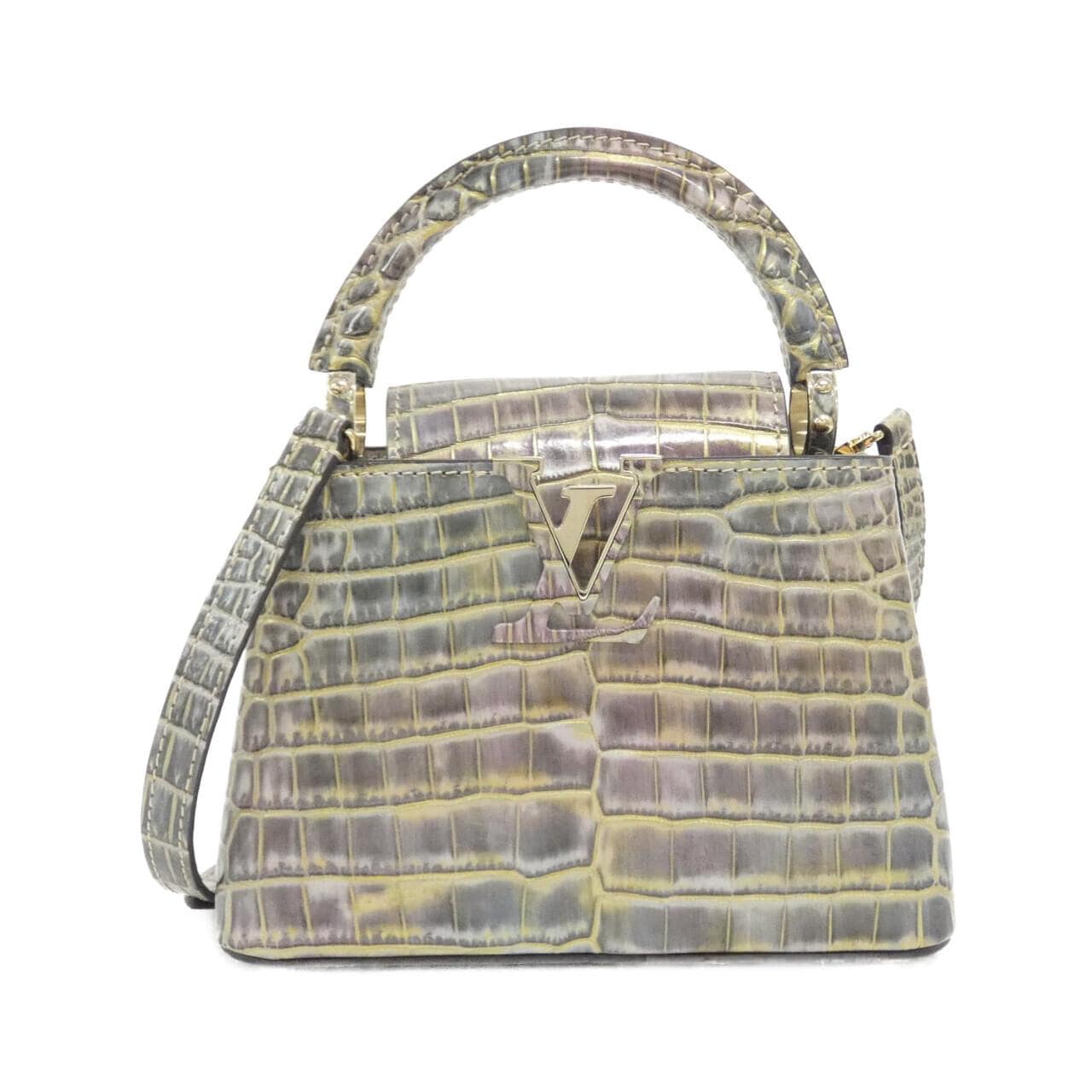 ルイヴィトン エキゾチックレザー カプシーヌ MINI バッグ