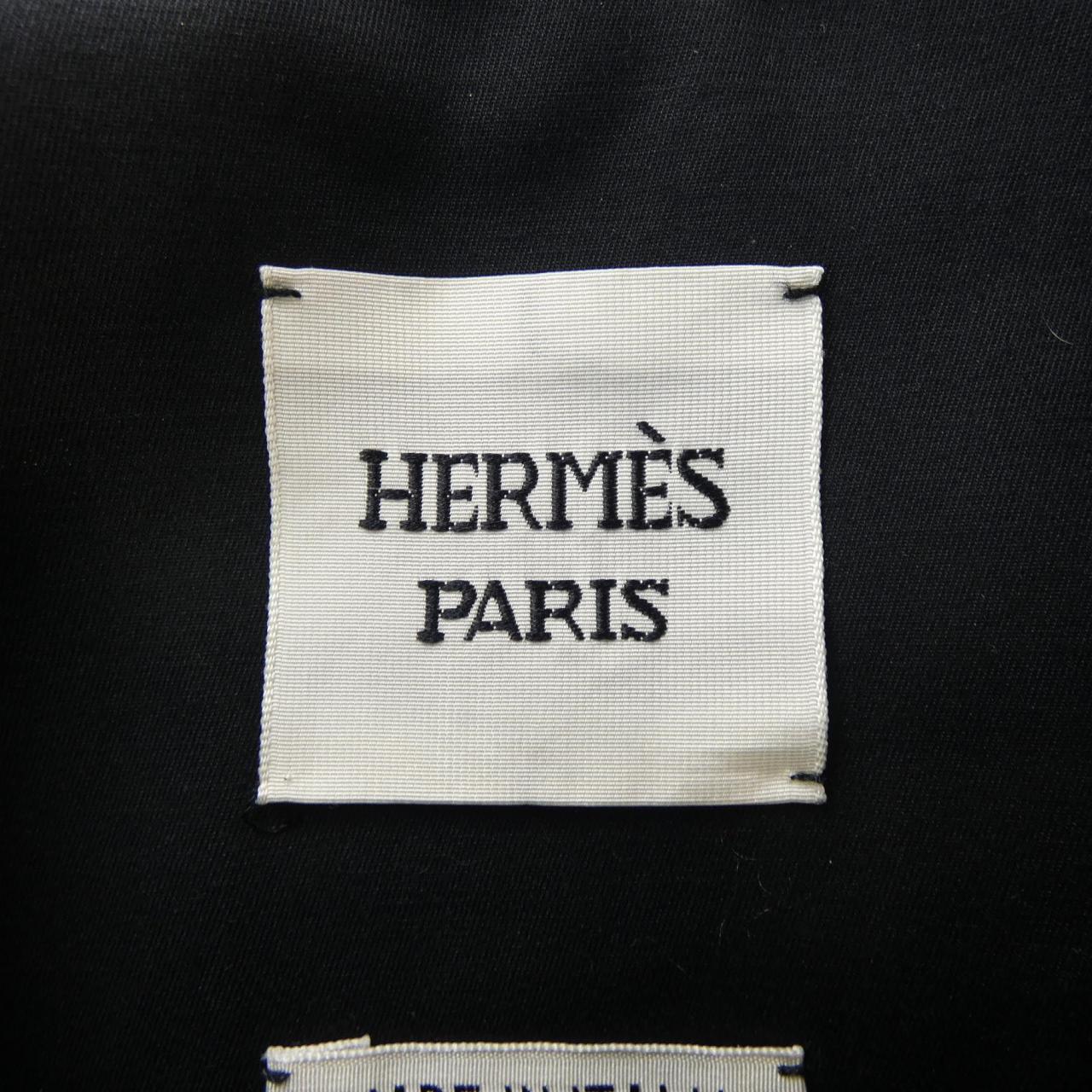 エルメス HERMES ノーカラージャケット