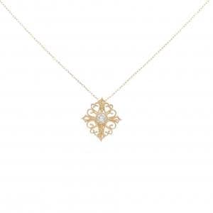 K18YG ダイヤモンド ネックレス 0.08CT