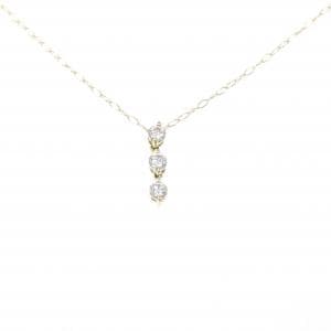K18YG ダイヤモンド ネックレス 0.10CT