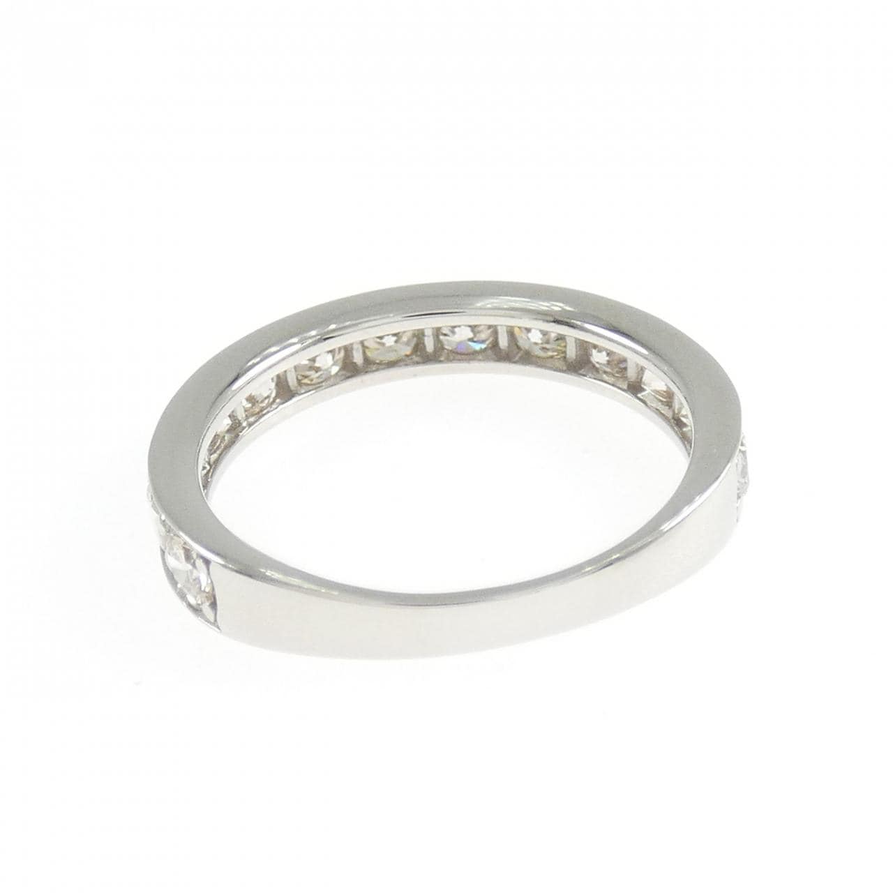 PT900 ハーフエタニティ ダイヤモンド リング 1.00CT