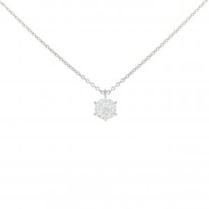 【リメイク】PT ダイヤモンド ネックレス 0.379CT F I1 Good