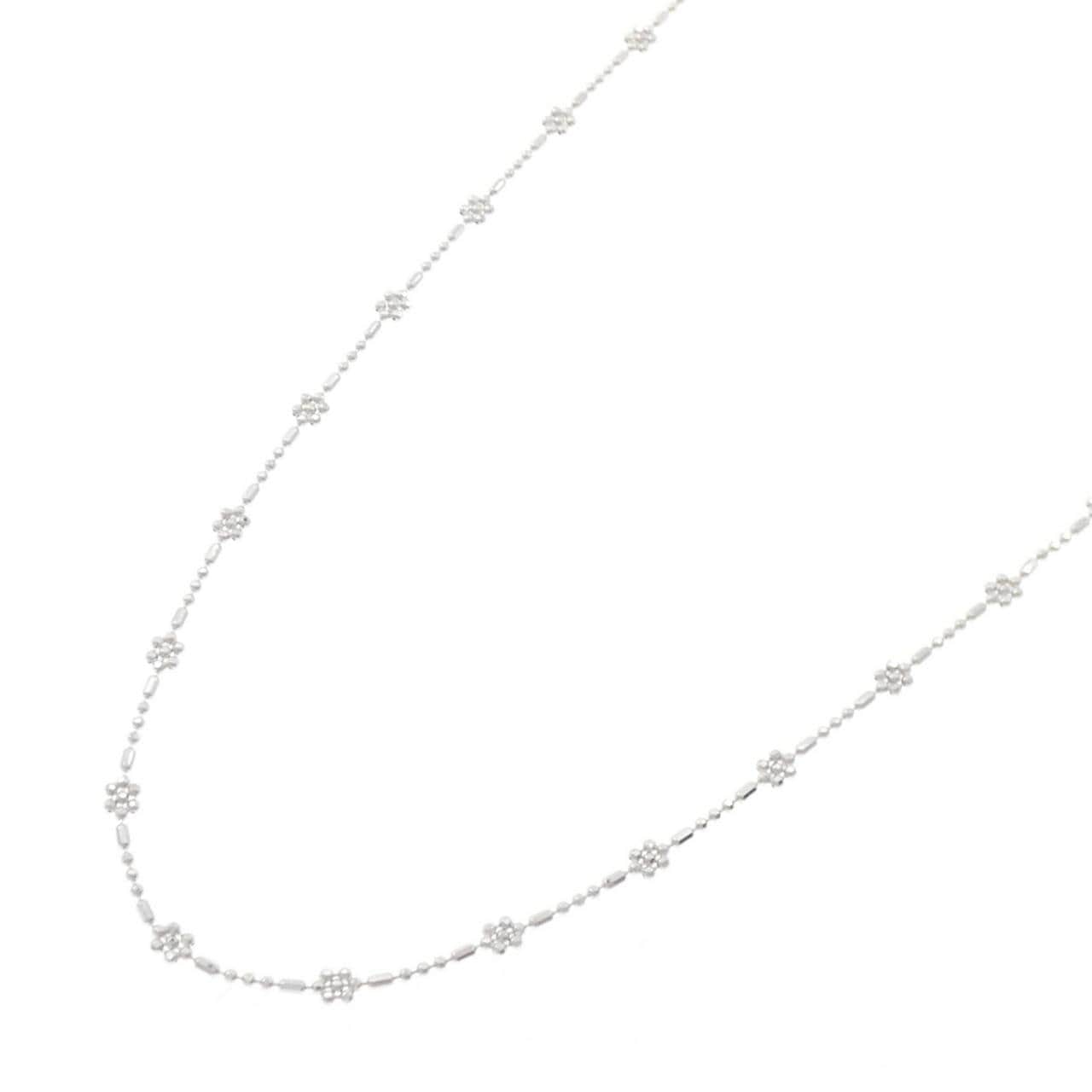 K18WG ネックレス