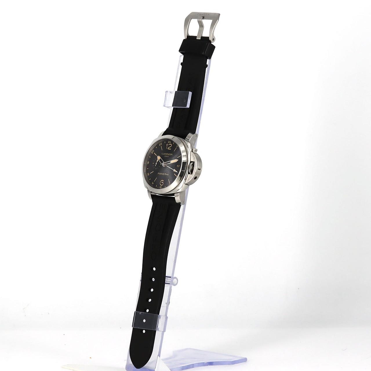 【ノーメンテナンス還元価格】パネライ ルミノール1950 3DAYS GMT 24H オートマティックアッチャイオ PAM00531 SS 自動巻