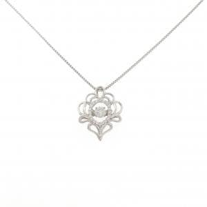 PT900/PT850 ダイヤモンド ネックレス 0.187CT