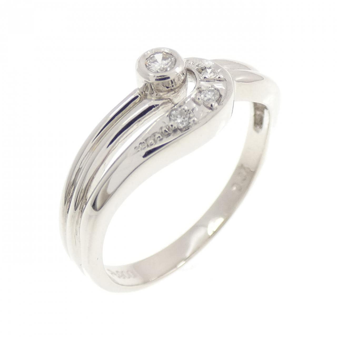 PT900 ダイヤモンド リング 0.07CT