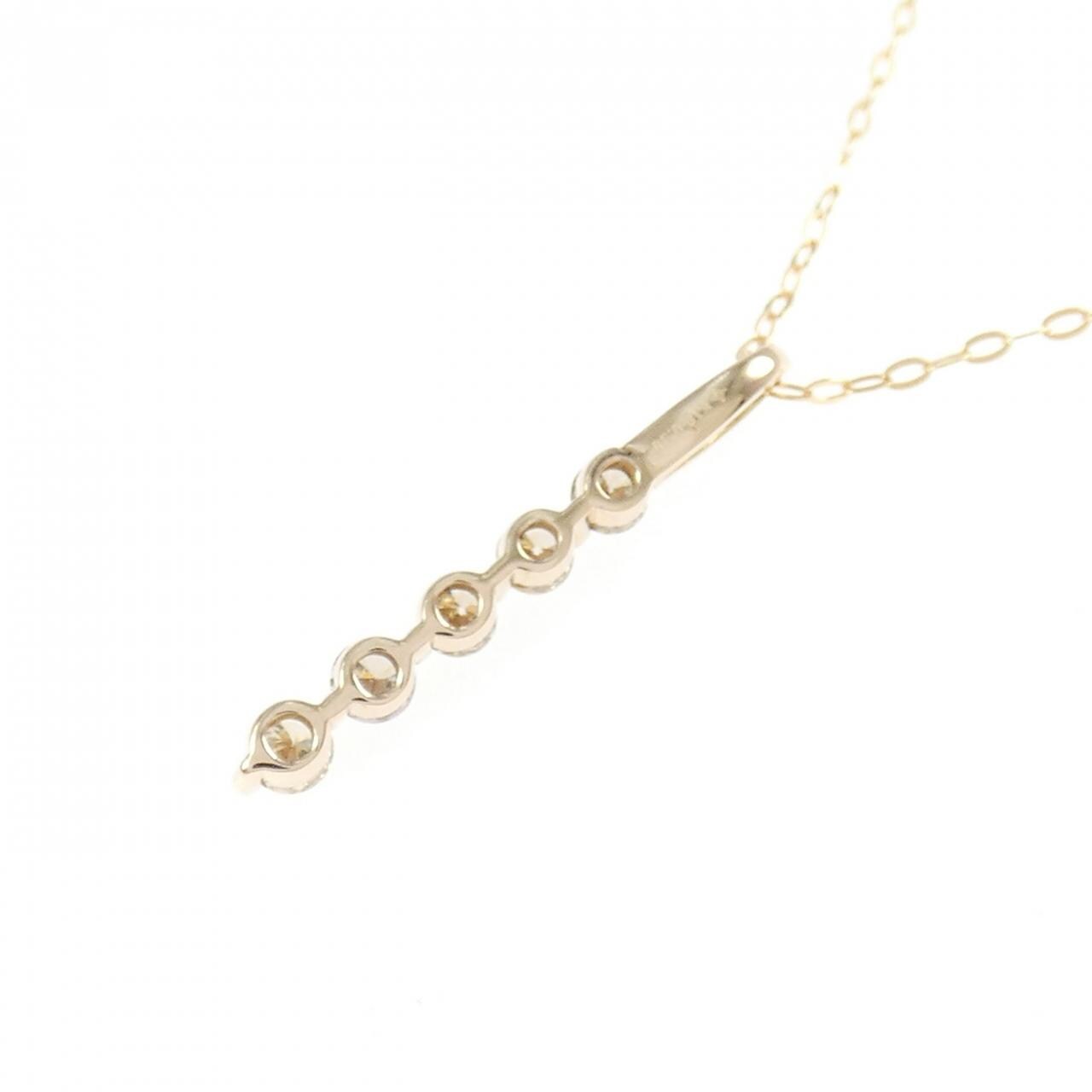 ジーエスティービー ダイヤモンド ネックレス 0.30CT