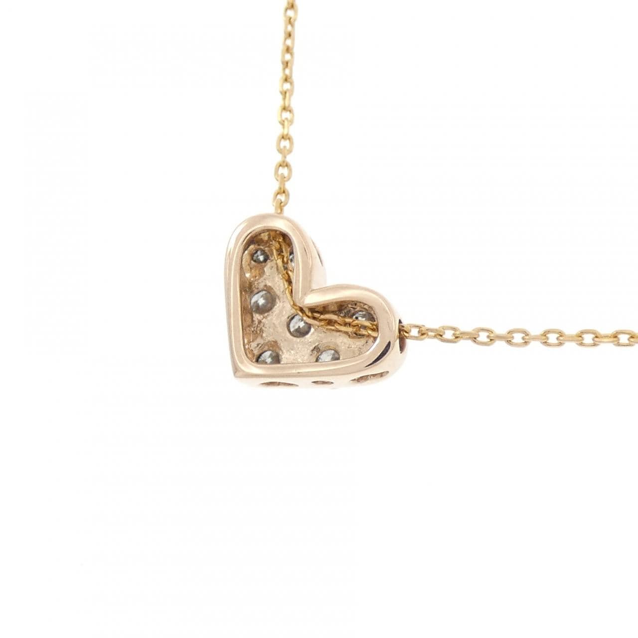 ポンテヴェキオ ハート ネックレス 0.20CT