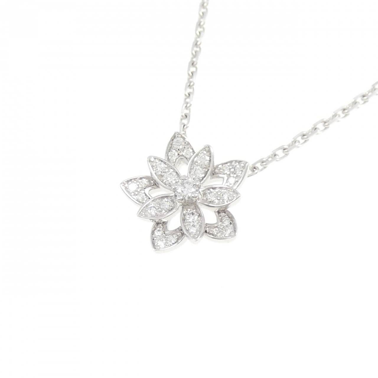 ヴァンクリーフ&アーペル ロータス ミニ ネックレス