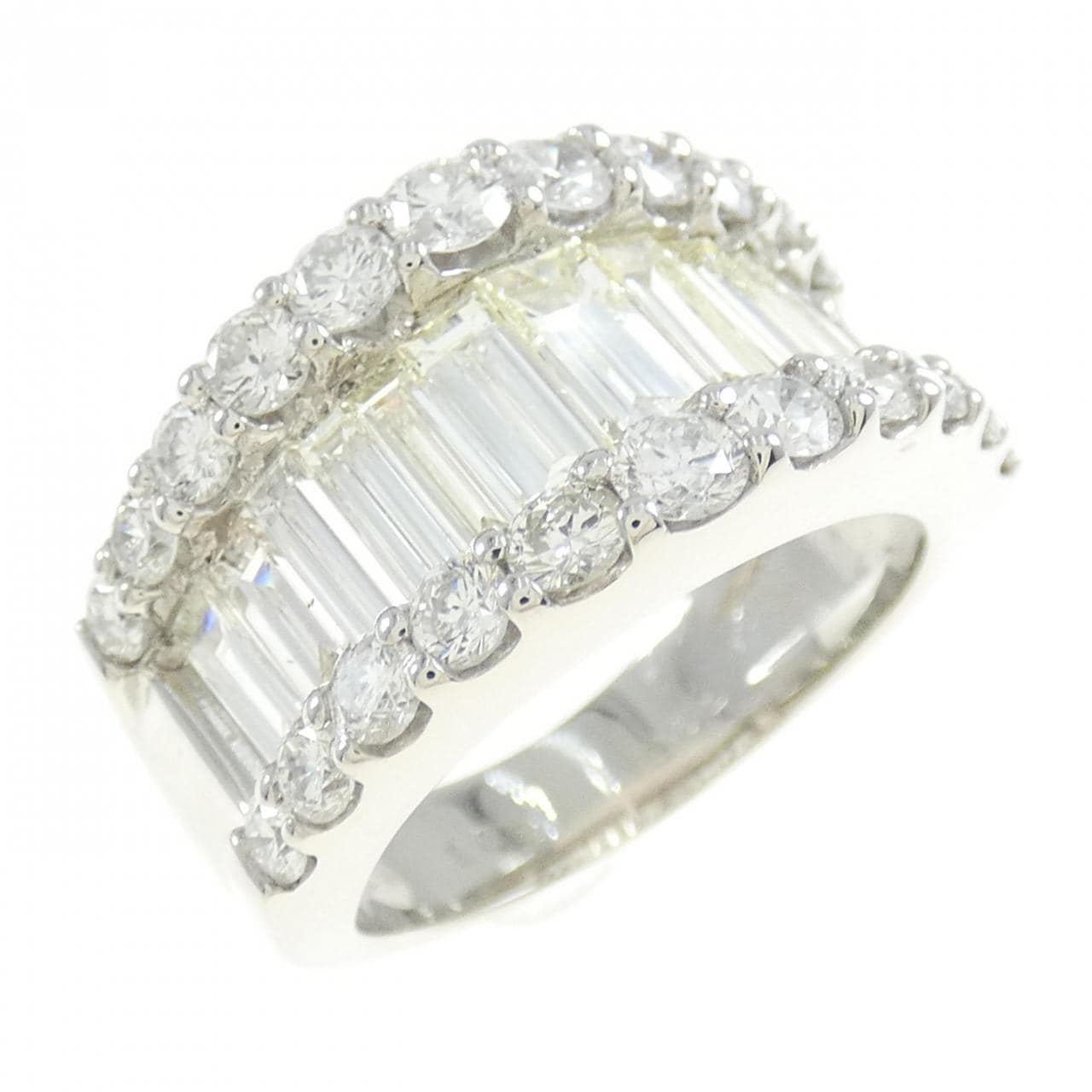 PT950 ダイヤモンド リング 3.03CT