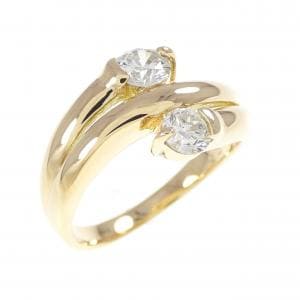 K18YG ダイヤモンド リング 0.50CT