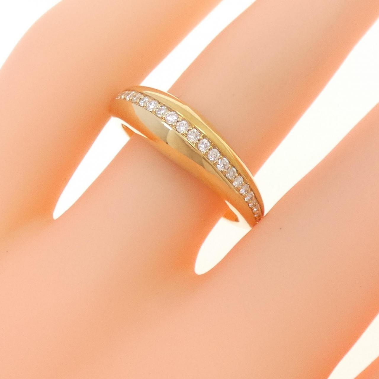 【新品】K18YG ダイヤモンド リング 0.27CT