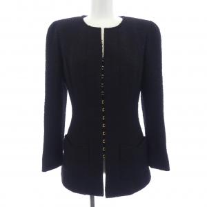 【ヴィンテージ】シャネル CHANEL P08262V04999 96A ノーカラージャケット