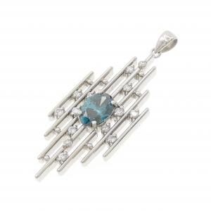 PT900 ダイヤモンド ペンダント 1.147CT