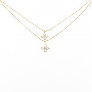 K18YG ダイヤモンド ネックレス 0.35CT