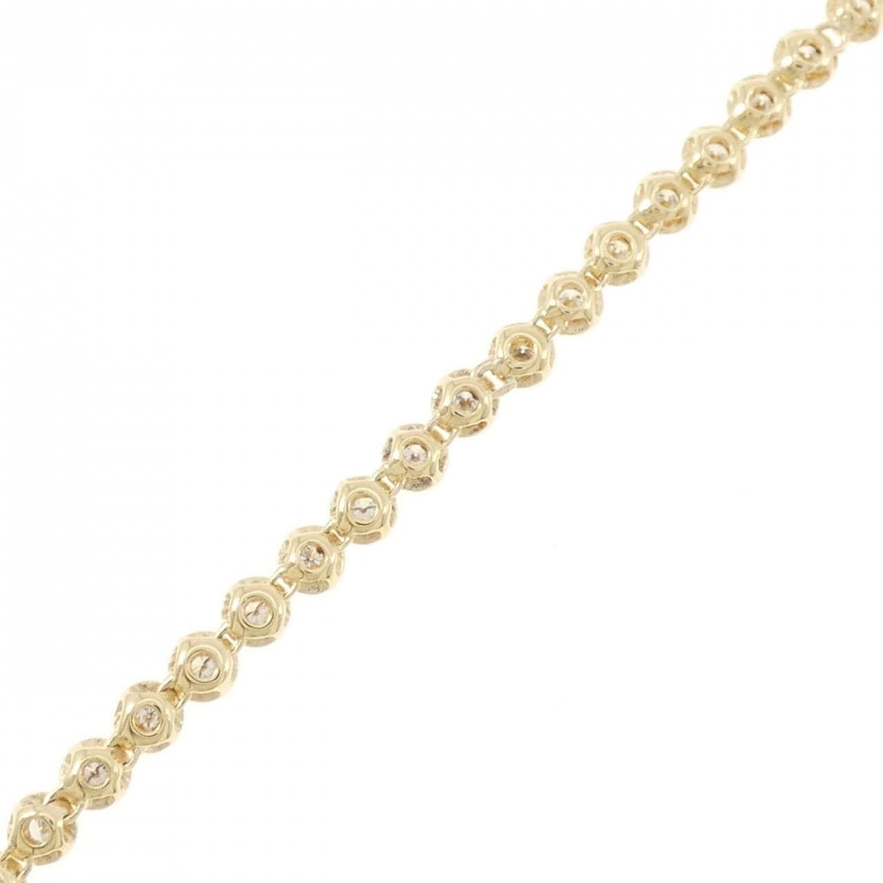 K18YG ダイヤモンド ブレスレット 1.00CT