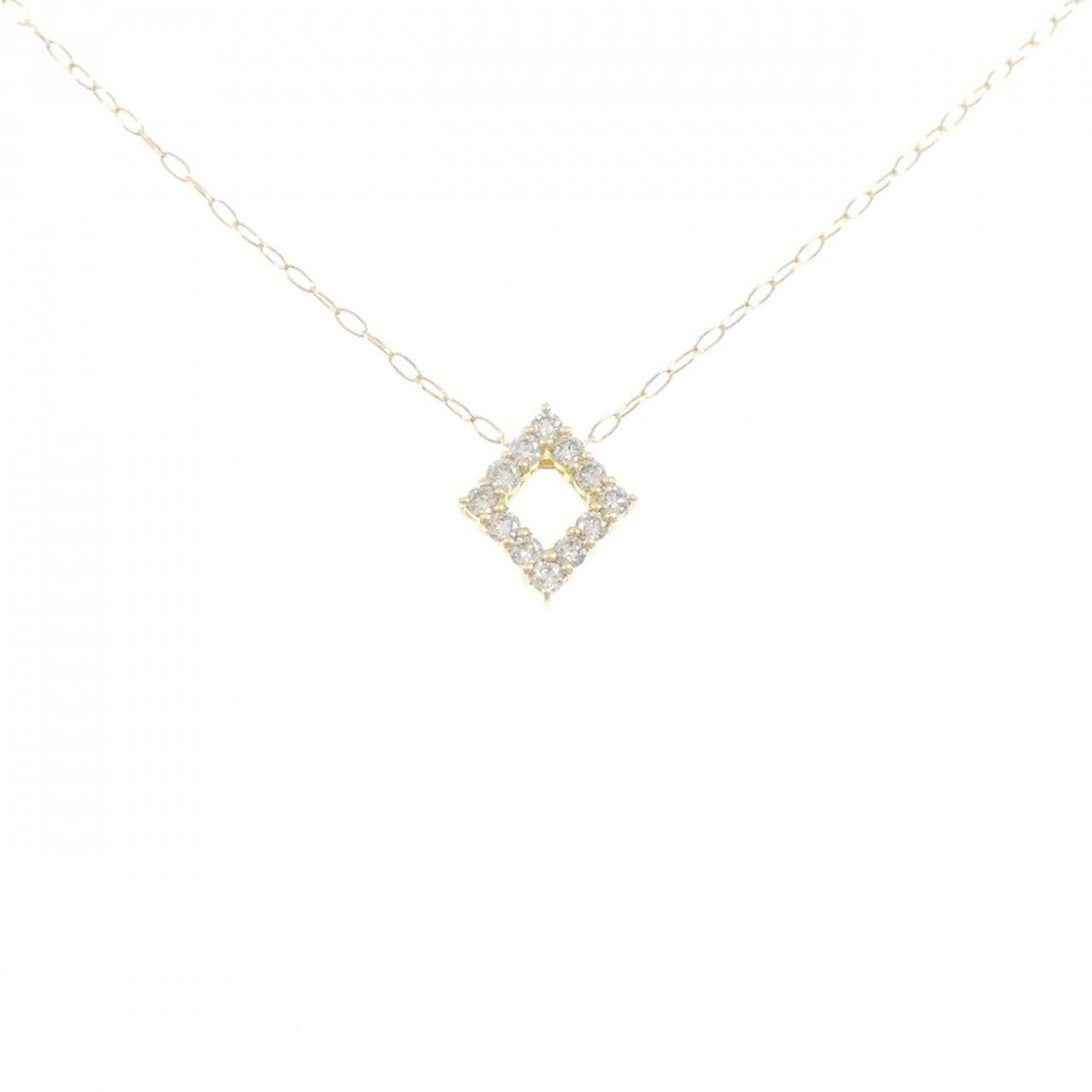 K18YG ダイヤモンド ネックレス 0.10CT
