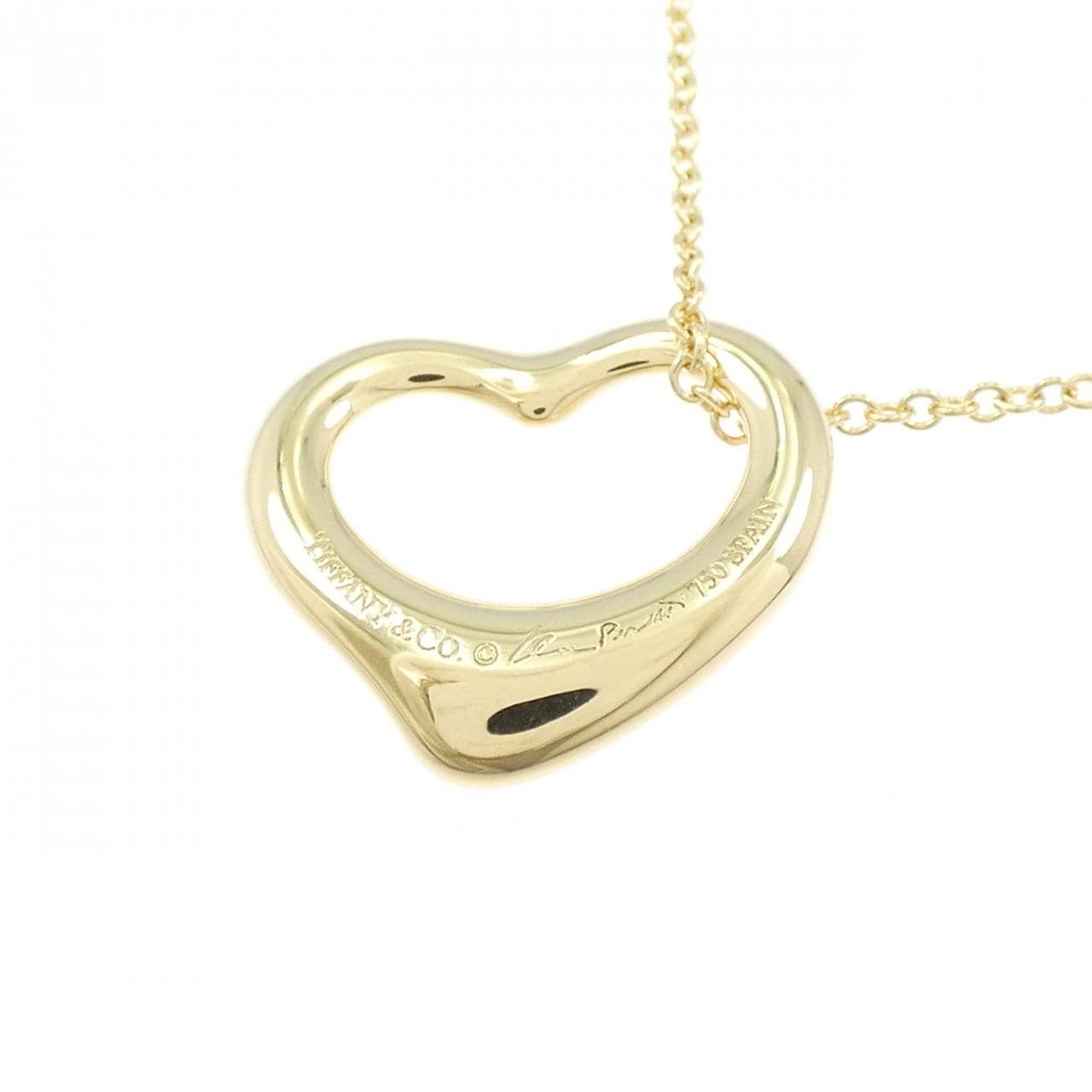 ティファニー オープンハート ネックレス