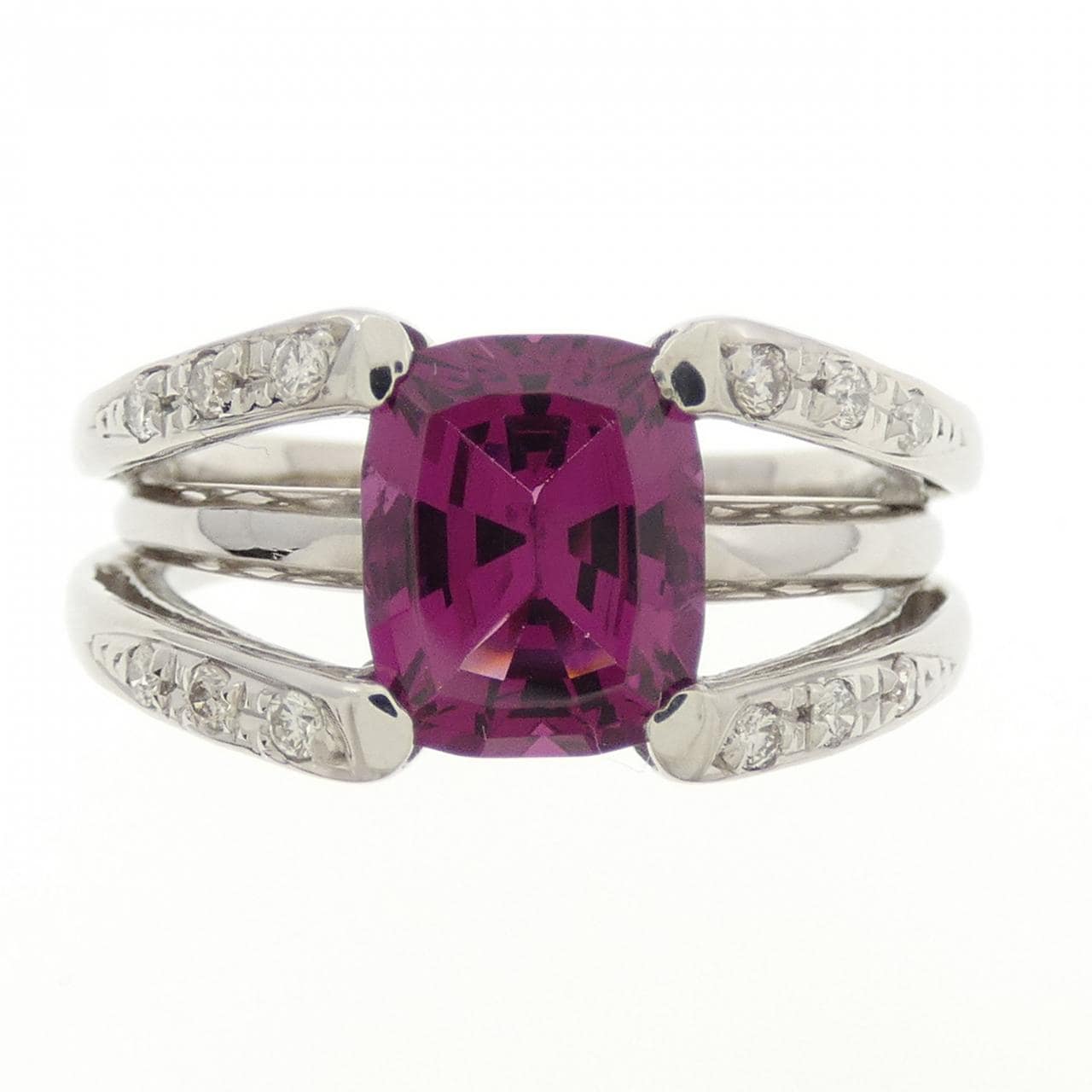 PT900 ガーネット リング 2.16CT