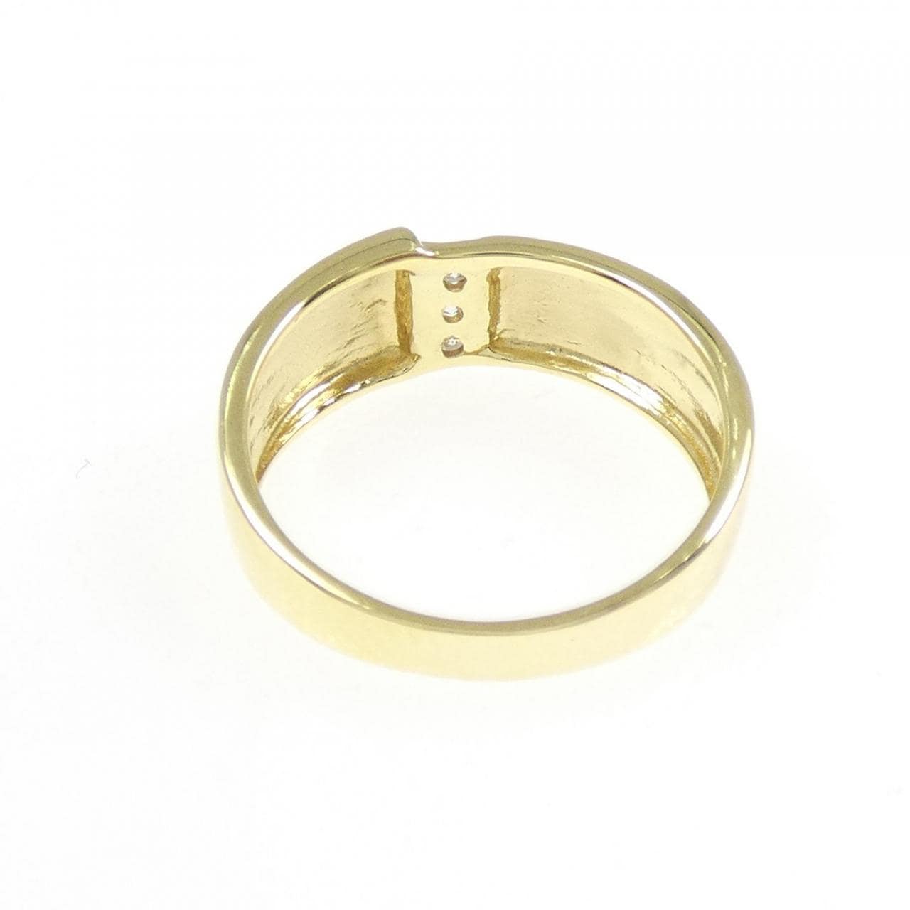 K18YG ダイヤモンド リング 0.03CT