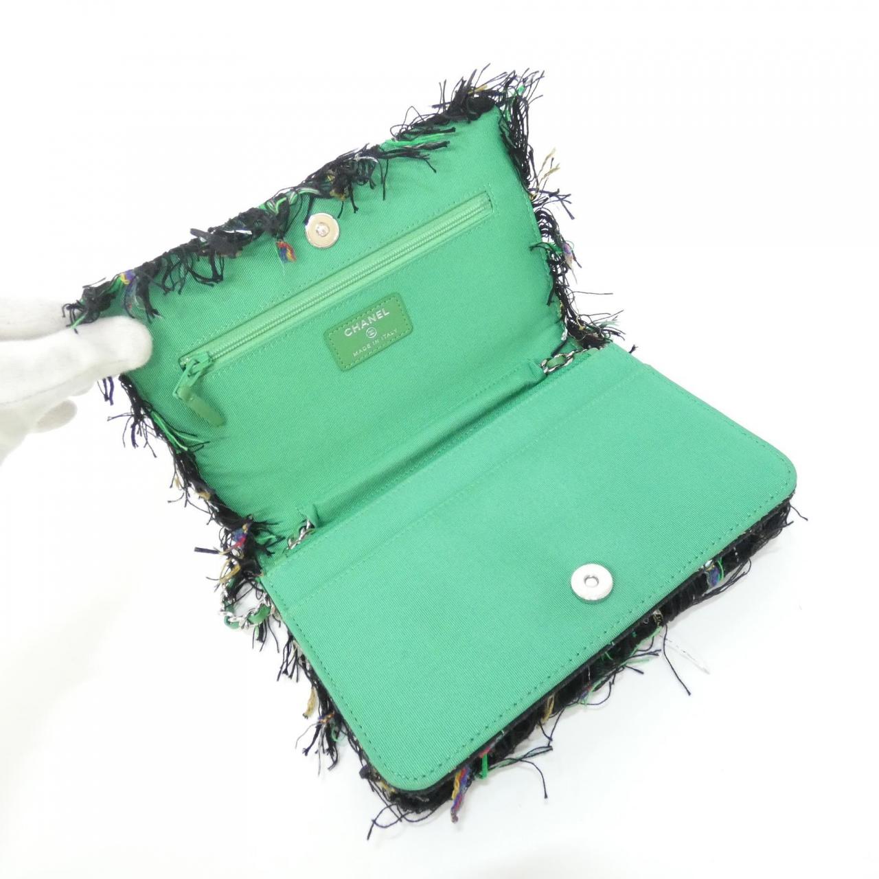 シャネル 33814 チェーンウォレット