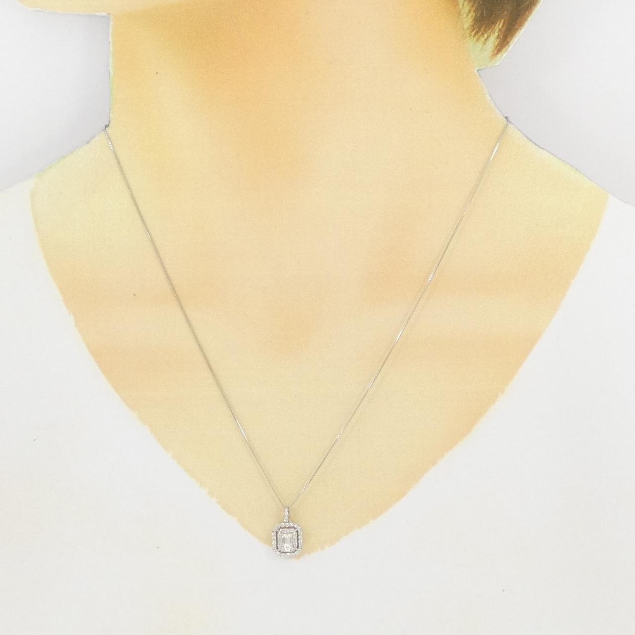 [新品] PT900/PT850钻石项链 0.50CT