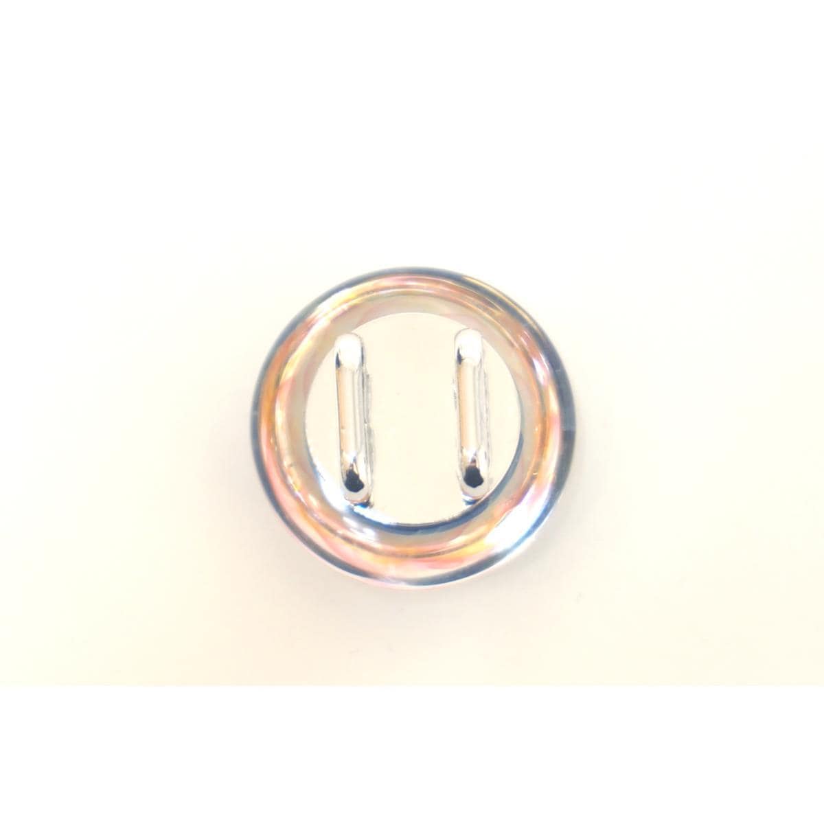 【新品】帯留 ボロシリケイトガラス