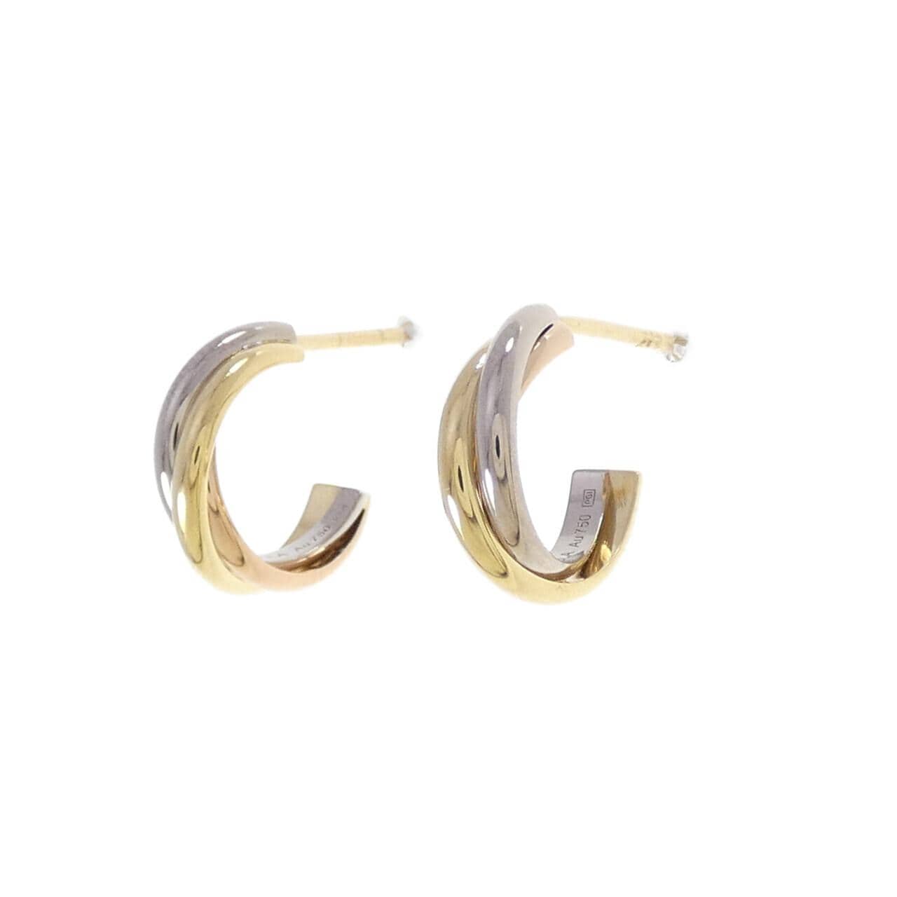 カルティエ トリニティ ピアス