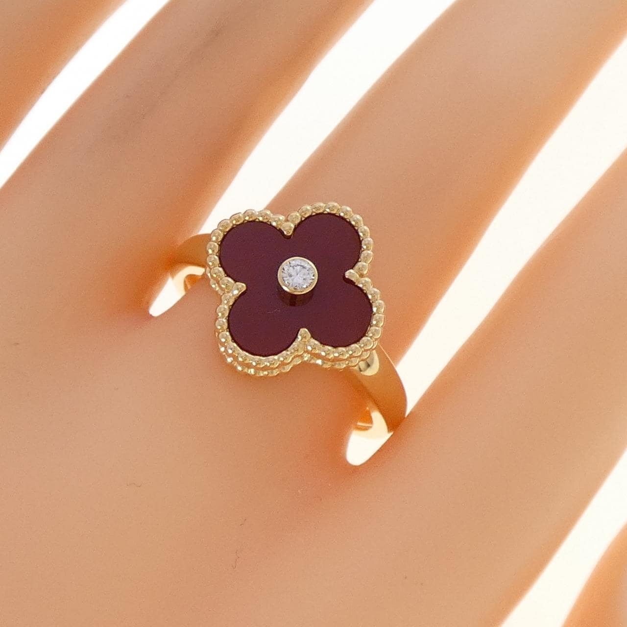 ヴァンクリーフ&アーペル ヴィンテージアルハンブラ リング