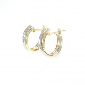 K18YG/PT900/K18PG フープ ピアス