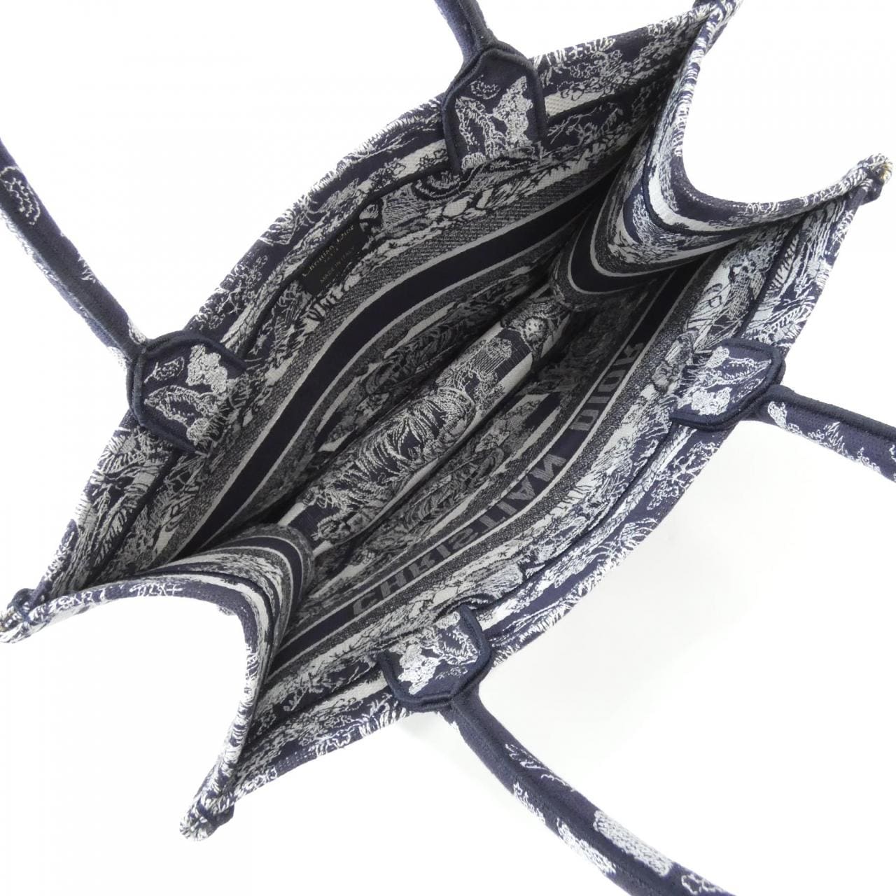 クリスチャンディオール TOILE DE JOUY REVERSE ディオール ブック トート ミディアム M1296ZRGO バッグ