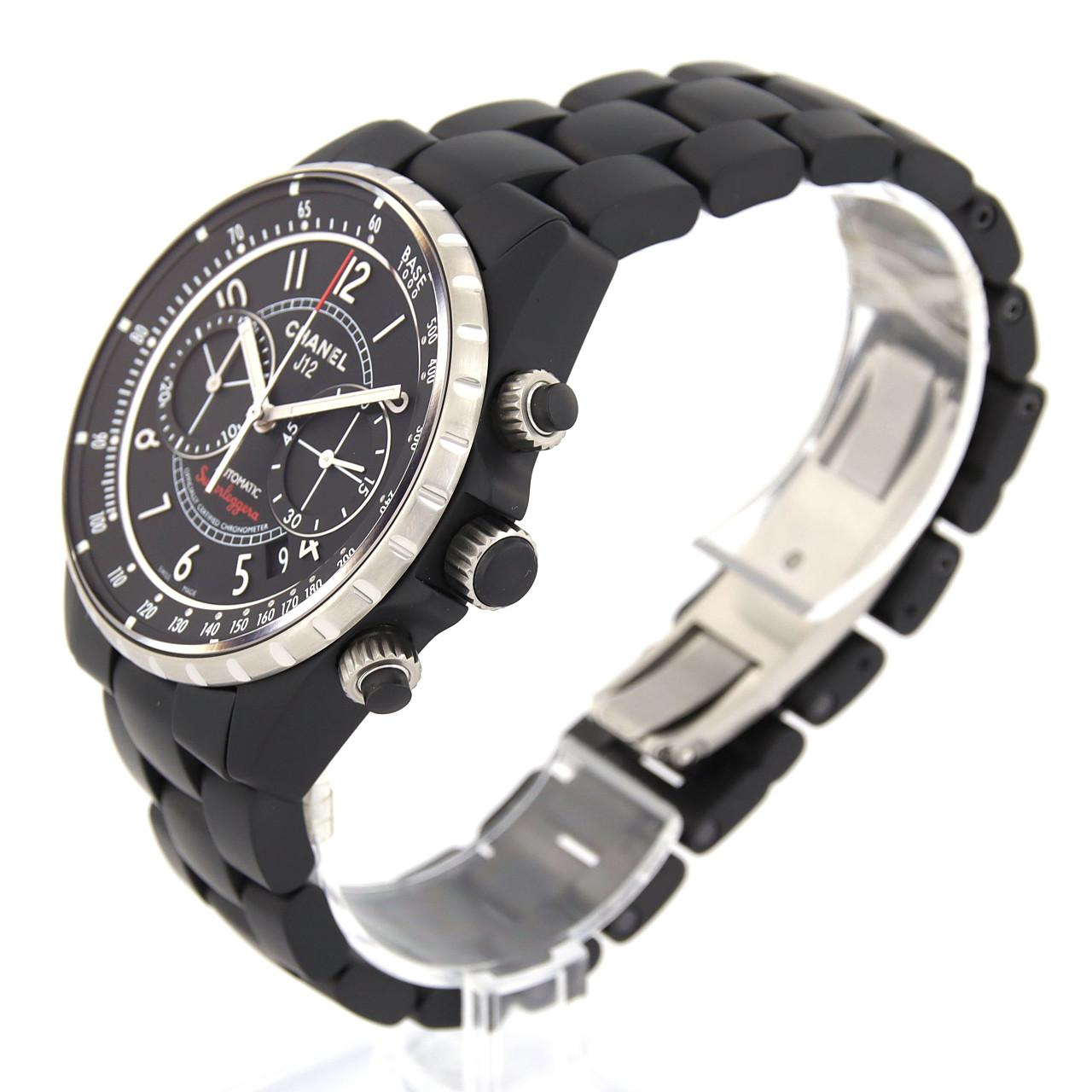 シャネル J12 スーパーレッジェーラ 腕時計 時計 セラミック 自動巻き メンズ 1年保証 CHANEL